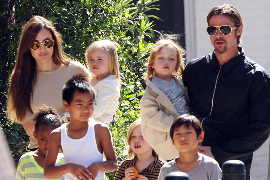 Angelina Jolie and Brad Pitt's Messy Divorce-What if they were in Texas?